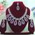 Purple designer premium festive wear necklace set