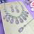 Purple designer premium festive wear necklace set