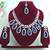 Turquoise designer premium festive wear necklace set