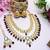 Maroon designer premium festive wear necklace set