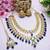 Blue designer premium festive wear necklace set