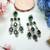 Turquoise designer premium festive wear earrings