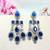 Turquoise designer premium festive wear necklace set