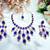 Turquoise designer premium festive wear necklace set