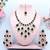 Turquoise designer premium festive wear necklace set