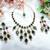 Turquoise designer premium festive wear necklace set
