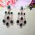 Turquoise designer premium festive wear earrings