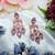 Purple designer premium festive wear earrings