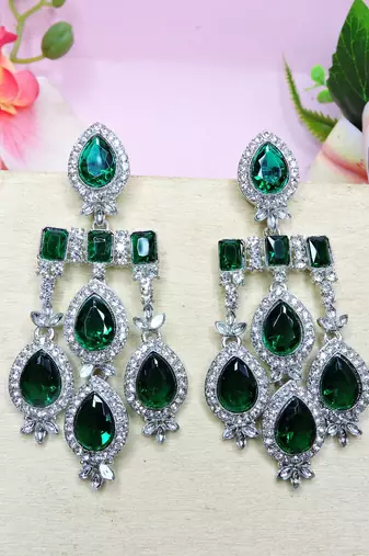 Turquoise designer premium festive wear necklace set
