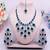 Turquoise designer premium festive wear necklace set