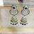 Maroon designer premium festive wear necklace set
