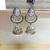 Pink designer premium festive wear earrings