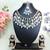 Multicolor designer premium festive wear necklace set