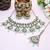 Multicolor designer premium festive wear necklace set