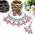 Red designer premium festive wear necklace set