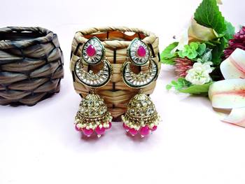 Red designer premium festive wear necklace set 3