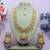 Purple designer premium festive wear necklace set