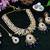 Blue designer premium festive wear necklace set