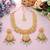Multicolor designer premium festive wear necklace set