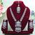 Pink designer premium festive wear necklace set