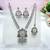Pink designer premium festive wear necklace set