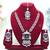 Purple designer premium festive wear necklace set