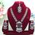 Multicolor designer premium festive wear necklace set