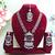 Red designer premium festive wear necklace set