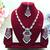 Multicolor designer premium festive wear necklace set
