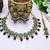 Multicolor designer premium festive wear necklace set
