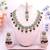 Multicolor designer premium festive wear necklace set