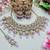 Purple designer premium festive wear necklace set