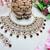 Maroon designer premium festive wear necklace set