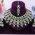 Multicolor designer premium festive wear necklace set