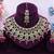 Red designer premium festive wear necklace set