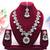 Turquoise designer premium festive wear necklace set