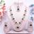 Blue designer premium festive wear necklace set