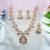 Pink designer premium festive wear necklace set