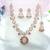 White designer premium festive wear necklace set