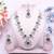 Red designer premium festive wear necklace set