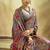 Gray modal cotton pashmina weaving festival wear saree