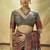 Gray modal cotton pashmina weaving festival wear saree