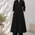 Black cotton kurta with palazzo kurta set for women