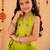 Navratri kids cotton lehenga choli with mirror work