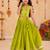 Navratri kids cotton lehenga choli with mirror work