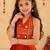 Navratri kids cotton lehenga choli with mirror work