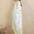 Floral Embroidered  Cotton Kurta With Trousers & Dupatta
