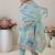 Women Floral Embroidered Linen Kurta with Trousers & Dupatta