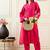 Women Magenta Kurta Sets