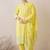 Floral Printed Mandarin Collar Beads Stones Pure Cotton Kurta Trousers & Dupatta